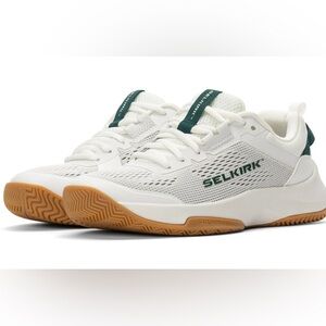 Selkirk Women’s Courtstrike Pickleball Shoes White/Green Size 9